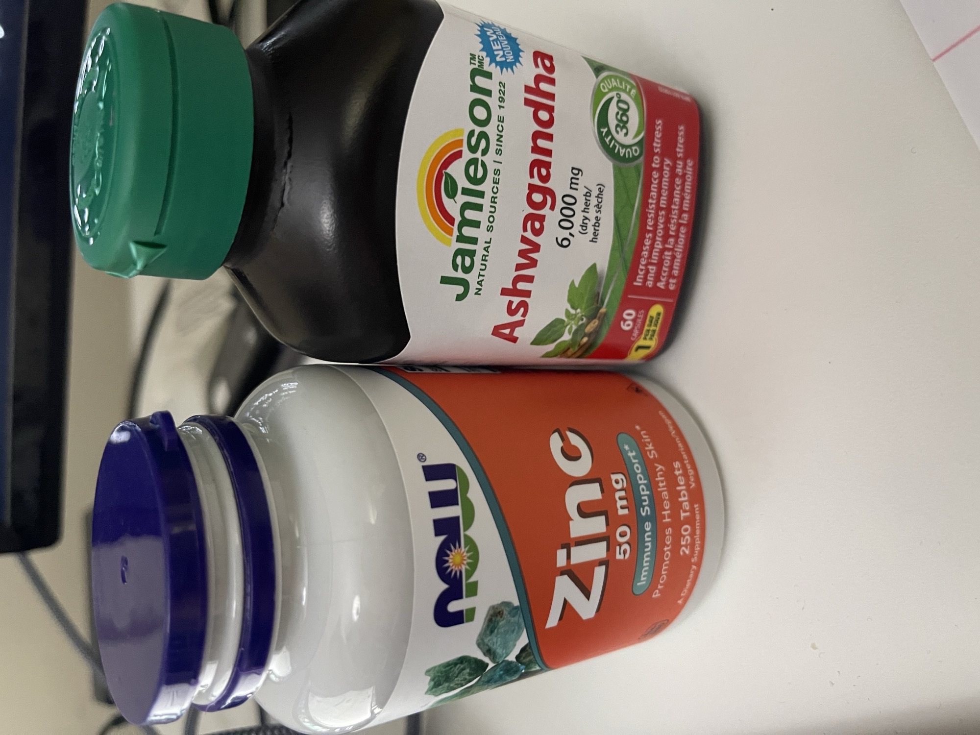 Zinc + Ashwagandha photo